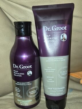 Dr Groot Shampoo And Conditioner New